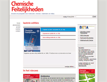 Tablet Screenshot of chemischefeitelijkheden.nl